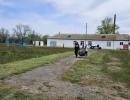 Субботник Картина школьного двора